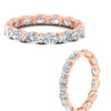 Load image into Gallery viewer, 4-carat-oval-shape-east-west-eternity-diamond-wedding-ring-in-rose-gold-FDEWB8425OVANGLE3-4.00CT-NL-RG