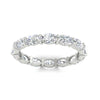 Load image into Gallery viewer, 4-carat-oval-shape-east-west-eternity-diamond-wedding-ring-in-white-gold-FDEWB8425OVANGLE5-4.00CT-NL-WG