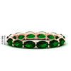 Load image into Gallery viewer, 4-carat-oval-shape-east-west-eternity-emerald-wedding-ring-in-rose-gold-FDEWB8425OVGEMGR-4.00CT-NL-RG-HW