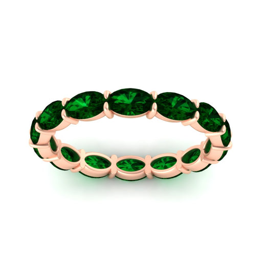 4-carat-oval-shape-east-west-eternity-emerald-wedding-ring-in-rose-gold-FDEWB8425OVGEMGRANGLE5-4.00CT-NL-RG