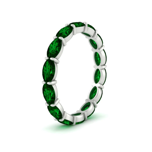4-carat-oval-shape-east-west-eternity-emerald-wedding-ring-in-white-gold-FDEWB8425OVGEMGRANGLE2-4.00CT-NL-WG
