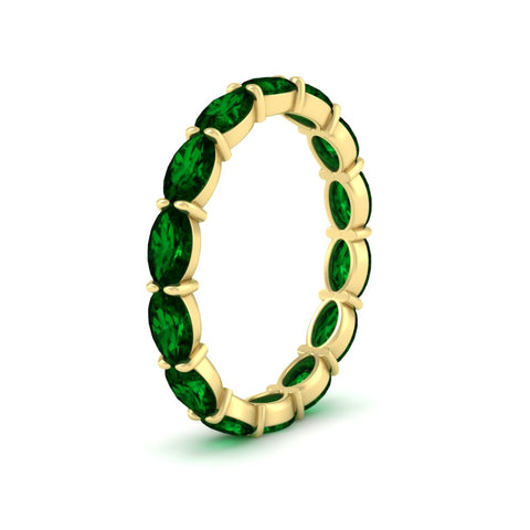 4-carat-oval-shape-east-west-eternity-emerald-wedding-ring-in-yellow-gold-FDEWB8425OVGEMGRANGLE2-4.00CT-NL-YG