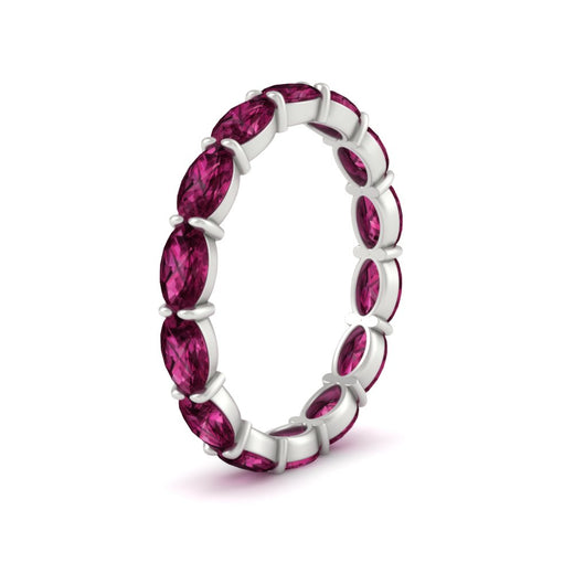 4-carat-oval-shape-east-west-eternity-pink-sapphire-wedding-ring-in-white-gold-FDEWB8425OVGSADRPIANGLE2-4.00CT-NL-WG