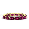 Load image into Gallery viewer, 4-carat-oval-shape-east-west-eternity-pink-sapphire-wedding-ring-in-yellow-gold-FDEWB8425OVGSADRPI-4.00CT-NL-YG-HW