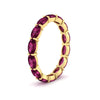 Load image into Gallery viewer, 4-carat-oval-shape-east-west-eternity-pink-sapphire-wedding-ring-in-yellow-gold-FDEWB8425OVGSADRPIANGLE2-4.00CT-NL-YG