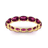 Load image into Gallery viewer, 4-carat-oval-shape-east-west-eternity-pink-sapphire-wedding-ring-in-yellow-gold-FDEWB8425OVGSADRPIANGLE5-4.00CT-NL-YG
