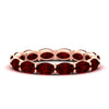 Load image into Gallery viewer, 4-carat-oval-shape-east-west-eternity-ruby-wedding-ring-in-rose-gold-FDEWB8425OVGRUDR-4.00CT-NL-RG