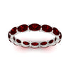 Load image into Gallery viewer, 4-carat-oval-shape-east-west-eternity-ruby-wedding-ring-in-white-gold-FDEWB8425OVGRUDRANGLE5-4.00CT-NL-WG