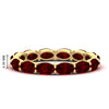 Load image into Gallery viewer, 4-carat-oval-shape-east-west-eternity-ruby-wedding-ring-in-yellow-gold-FDEWB8425OVGRUDR-4.00CT-NL-YG-HW