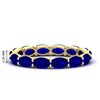 Load image into Gallery viewer, 4-carat-oval-shape-east-west-eternity-sapphire-wedding-ring-in-yellow-gold-FDEWB8425OVGSABL-4.00CT-NL-YG-HW