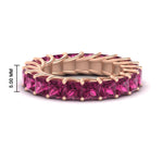 Load image into Gallery viewer, 4 Carat Anniversary Band Princess Cut For Her
