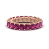 Load image into Gallery viewer, 4-carat-pink-sapphire-anniversary-band-princess-cut-for-her-in-rose-gold-FD10203PRBGSADRPI-4.00CT-NL-RG.jpg