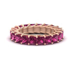 Load image into Gallery viewer, 4 Carat Anniversary Band Princess Cut For Her
