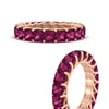 Load image into Gallery viewer, 4-carat-pink-sapphire-anniversary-band-princess-cut-for-her-in-rose-gold-FD10203PRBGSADRPIANGLE3-4.00-CT-NL-RG.jpg