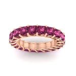 Load image into Gallery viewer, 4 Carat Anniversary Band Princess Cut For Her
