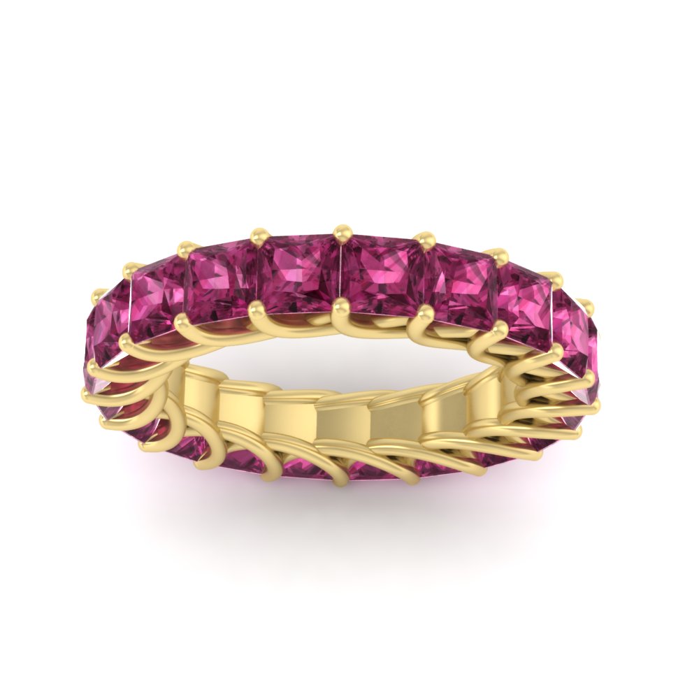 4 Carat Anniversary Band Princess Cut For Her