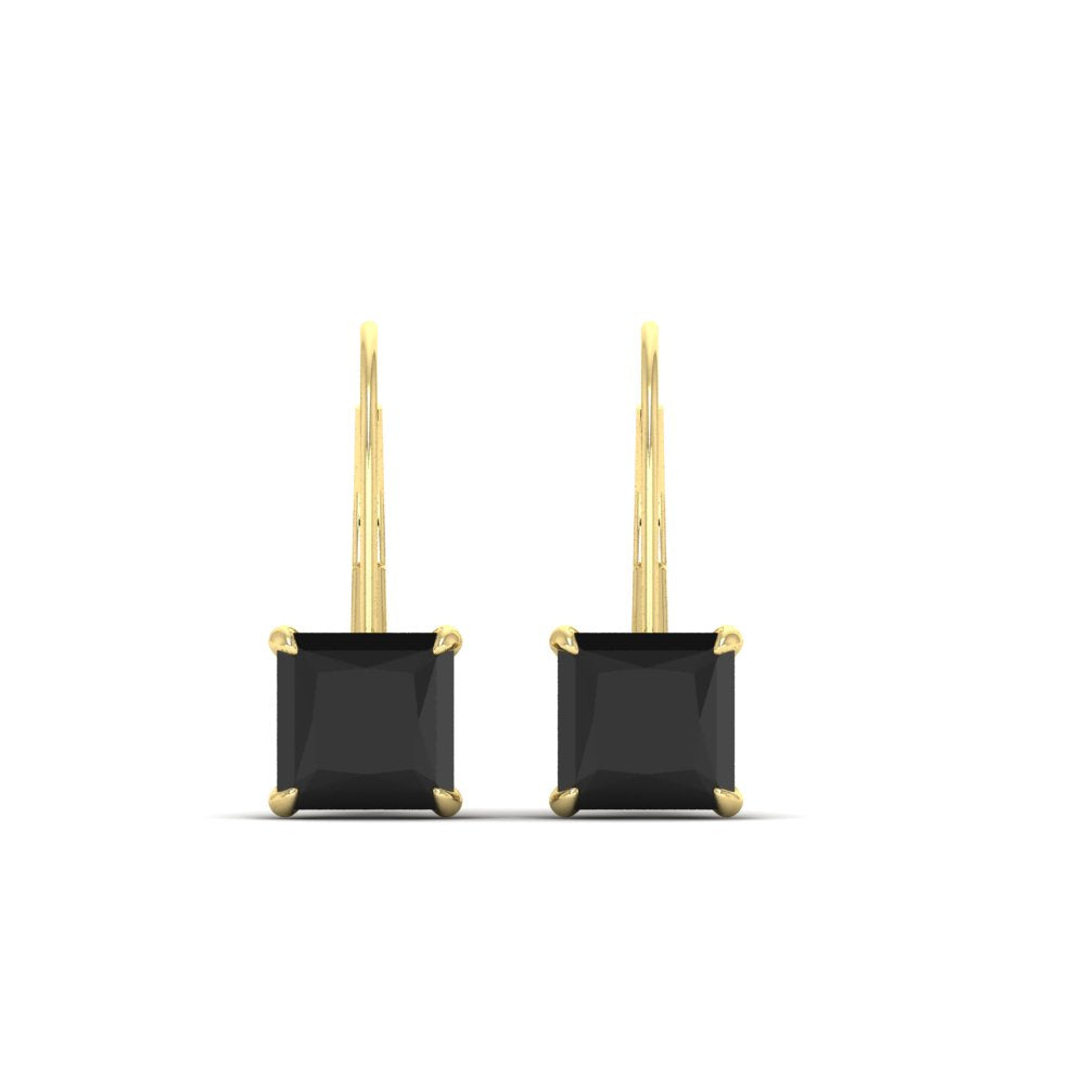 4-carat-princess-cut-black-onyx-lever-back-earrings-in-yellow-gold-FDEAR9225PRGBLACK-4.00CT-NL-YG
