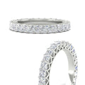 Thumbnail 99 - 4-carat-princess-cut-diamond-eternity-wedding-ring-in-white-gold-FD10247PRBANGLE3-4.00CT-NL-WG