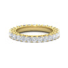 Load image into Gallery viewer, 4-carat-princess-cut-diamond-eternity-wedding-ring-in-yellow-gold-FD10247PRB-4.00CT-NL-YG