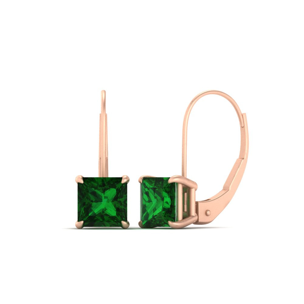 4-carat-princess-cut-emerald-lever-back-earrings-in-rose-gold-FDEAR9225PRGEMGR-4.00CT-NL-RG