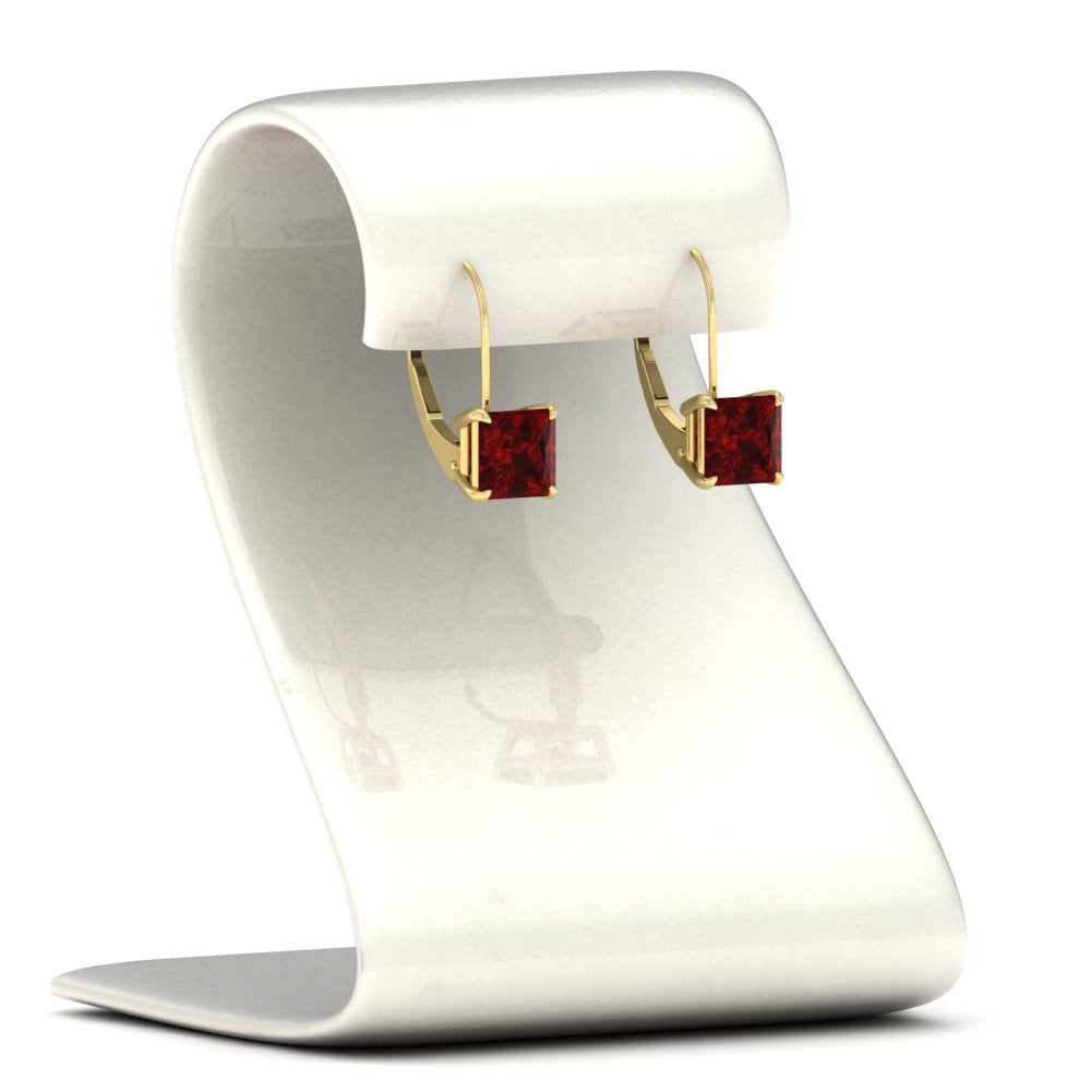 4-carat-princess-cut-ruby-lever-back-earrings-in-yellow-gold-FDEAR9225PRGRUDR-4.00CT-NL-YG