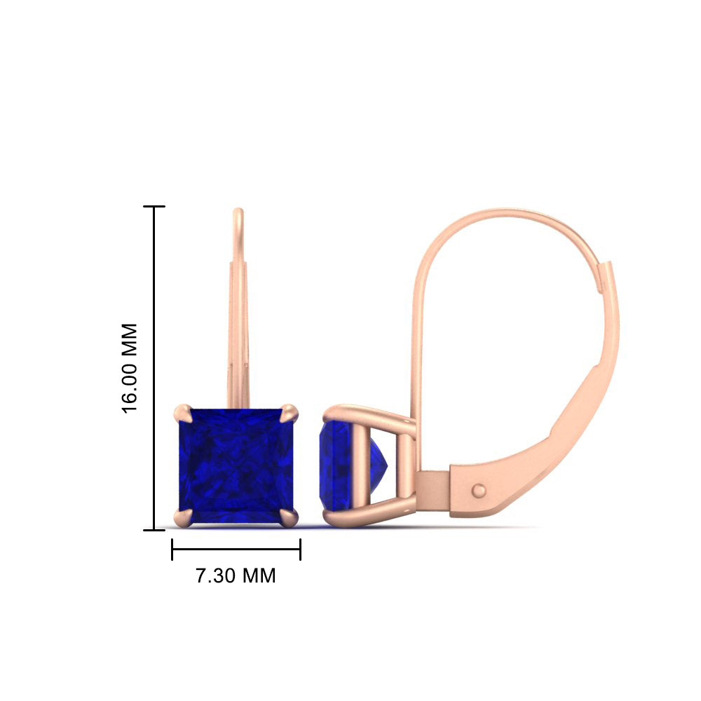 4-carat-princess-cut-sapphire-lever-back-earrings-in-rose-gold-FDEAR9225PRGSABL-4.00CT-NL-RG
