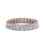 Load image into Gallery viewer, 4-carat-radiant-cut-diamond-eternity-ring-in-rose-gold-FDEWB8660RA-4.0CT-NL-RG
