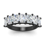 Load image into Gallery viewer, 4-carat-radiant-cut-wedding-anniversary-ring-in-black-gold-FD8008RABANGLE5-4.00CT-NL-BG
