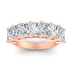 Load image into Gallery viewer, 4-carat-radiant-cut-wedding-anniversary-ring-in-rose-gold-FD8008RABANGLE5-4.00CT-NL-RG