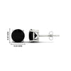 Load image into Gallery viewer, 4-carat-round-black-diamond-stud-earring-for-women-in-white-gold-fdear10411rogblackangle2-4.00ct-nl-wg-hw_87bdce3b-3043-4d57-982f-8fea8a649df2.jpg?v=1765339396