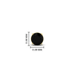 Load image into Gallery viewer, 4 Carat Round Cut Single Stud Earring For Man
