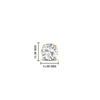 Load image into Gallery viewer, 4 Carat Round Cut Single Stud Earring For Man