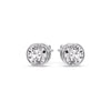 Load image into Gallery viewer, 4-carat-round-cut-stud-bezel-set-earring-in-white-gold-FDEAR10516RO-4.00-CT-NL-WG.jpg?v=1768907354