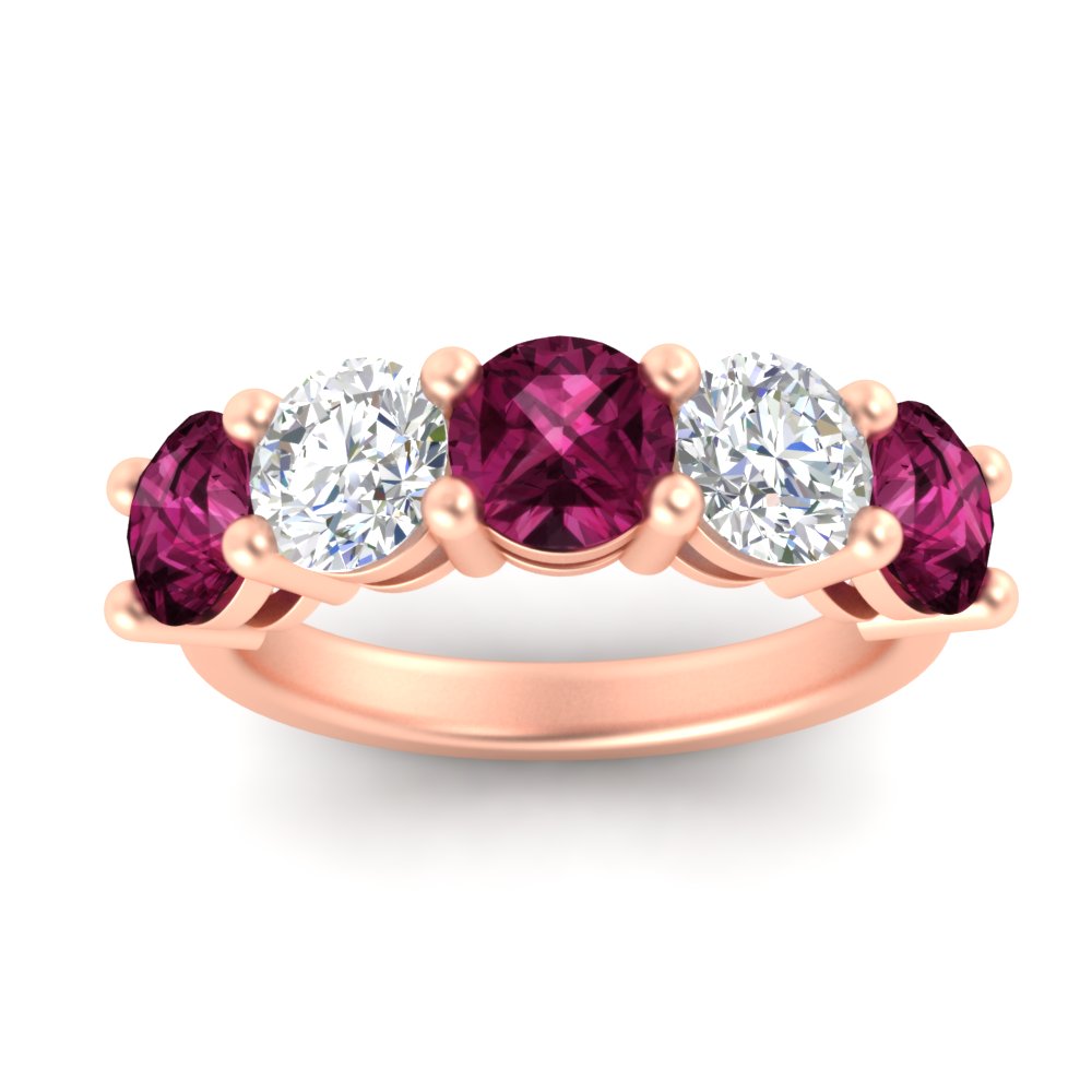 4-carat-round-diamond-and-pink-sapphire-anniversary-wedding-band-in-rose-gold-FDENS141ROBGSADRPIANGLE5-4.00CT-NL-RG