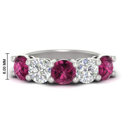 4-carat-round-diamond-and-pink-sapphire-anniversary-wedding-band-in-white-gold-FDENS141ROBGSADRPI-4.00CT-NL-WG-HW