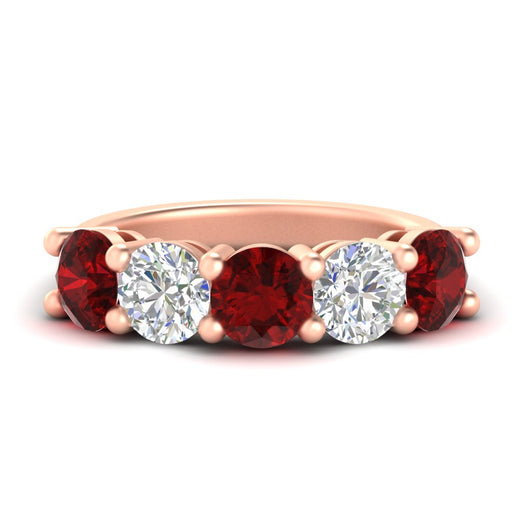 4-carat-round-diamond-and-ruby-anniversary-wedding-band-in-rose-gold-FDENS141ROBGRUDR-4.00CT-NL-RG
