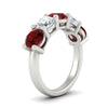 Load image into Gallery viewer, 4-carat-round-diamond-and-ruby-anniversary-wedding-band-in-white-gold-FDENS141ROBGRUDRANGLE2-4.00CT-NL-WG
