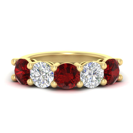 4-carat-round-diamond-and-ruby-anniversary-wedding-band-in-yellow-gold-FDENS141ROBGRUDR-4.00CT-NL-YG