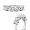 Load image into Gallery viewer, 4-carat-round-diamond-anniversary-wedding-band-in-white-gold-FDENS141ROBANGLE3-4.00CT-NL-WG