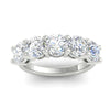 Load image into Gallery viewer, 4-carat-round-diamond-anniversary-wedding-band-in-white-gold-FDENS141ROBANGLE5-4.00CT-NL-WG