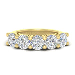 Load image into Gallery viewer, 4-carat-round-diamond-anniversary-wedding-band-in-yellow-gold-FDENS141ROB-4.00CT-NL-YG
