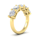 Load image into Gallery viewer, 4-carat-round-diamond-colored-anniversary-wedding-band-in-yellow-gold-FDENS141ROBANGLE2-4.00CT-NL-YG-GS
