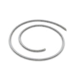 Load image into Gallery viewer, 4-carat-round-diamond-tennis-necklace-set-in-FDNK11334-(0.02CT)ANGLE1-NL-WG