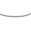 Load image into Gallery viewer, 4-carat-round-diamond-tennis-necklace-set-in-FDNK11334-(0.02CT)ANGLE1-NL-WG