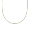Load image into Gallery viewer, 4-carat-round-diamond-tennis-necklace-set-in-FDNK11334-(0.02CT)ANGLE1-NL-YG