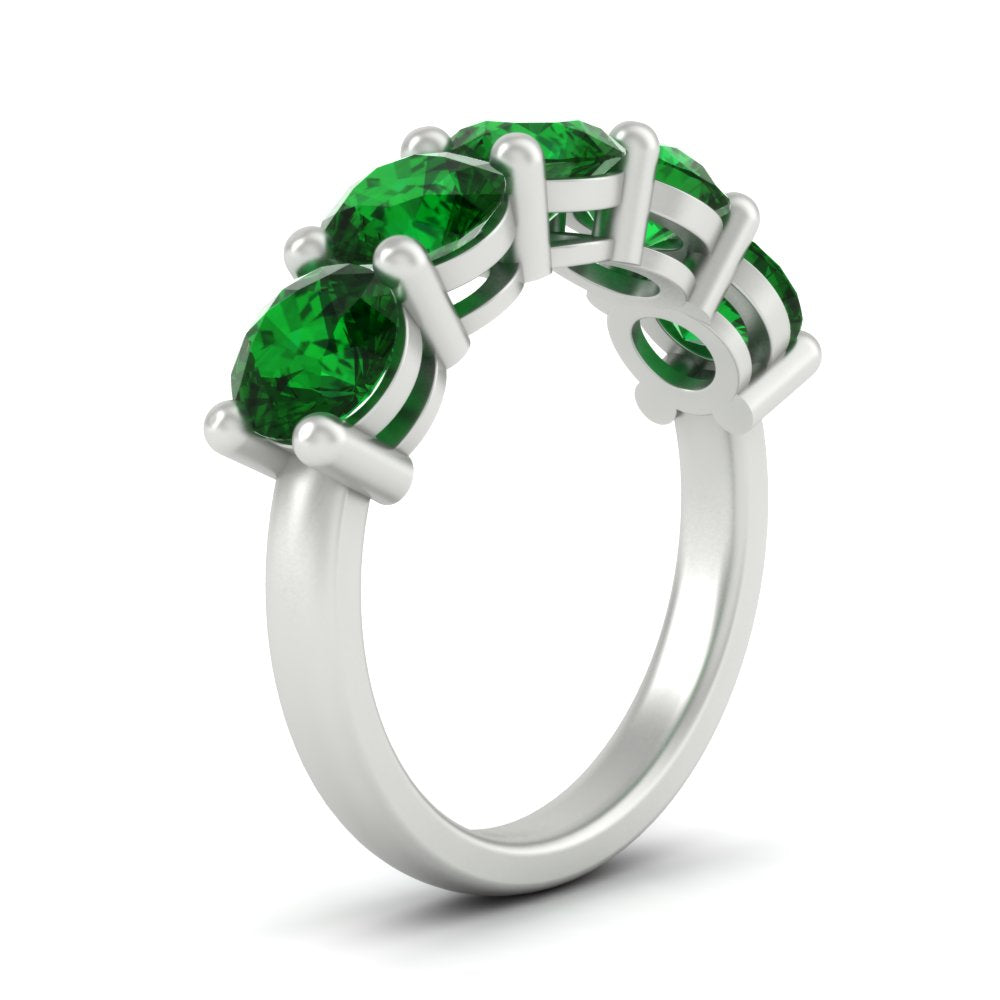 4-carat-round-emerald-colored-anniversary-wedding-band-in-white-gold-FDENS141ROBGEMGRANGLE2-4.00CT-NL-WG-GS