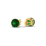 Load image into Gallery viewer, 4-carat-round-emerald-stud-earring-for-women-in-yellow-gold-fdear10411rogemgrangle4-4.00ct-nl-yg_38810eb9-7e3f-467c-8640-5955f1f2d37f.jpg?v=1765339407
