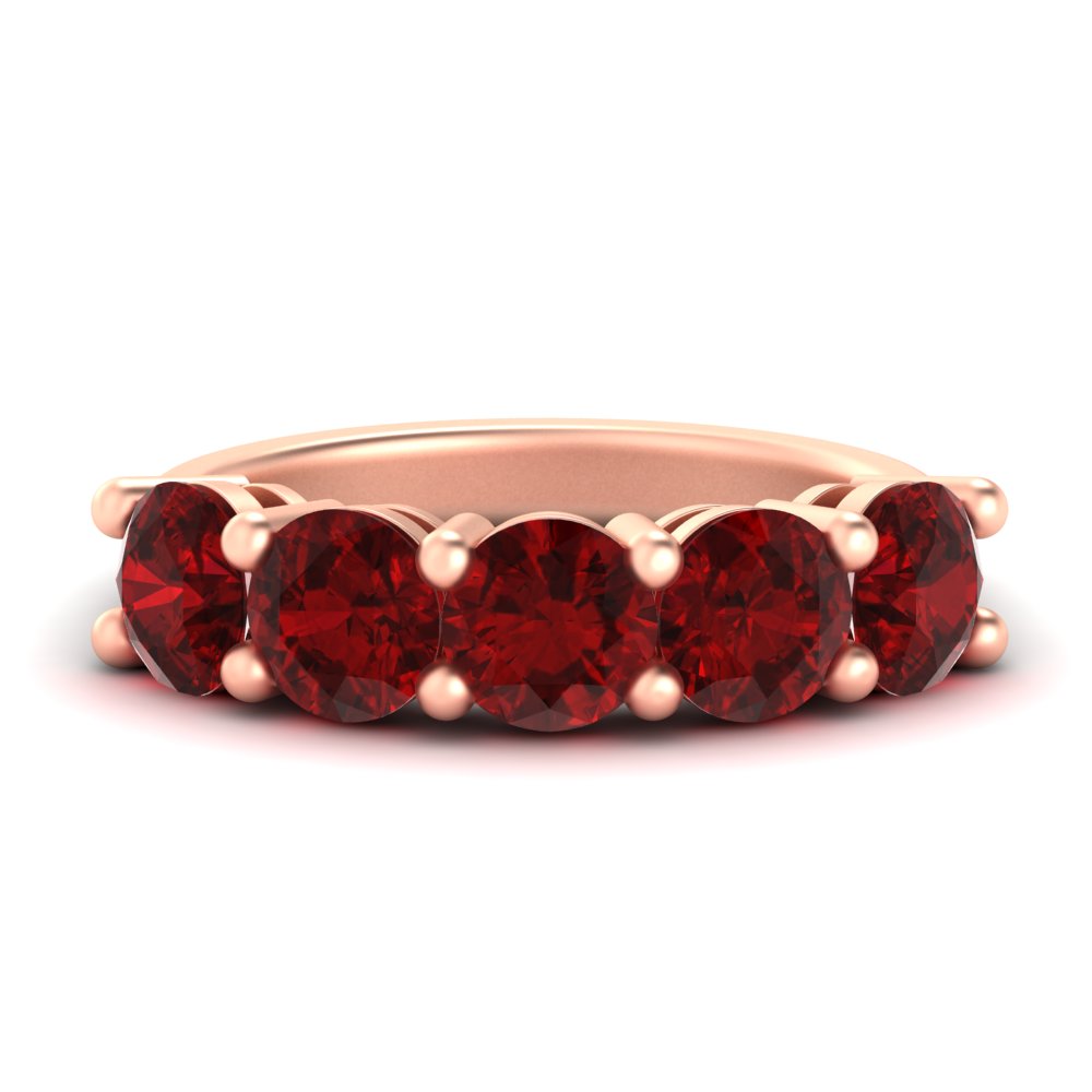 4-carat-round-ruby-colored-anniversary-wedding-band-in-rose-gold-FDENS141ROBGRUDR-4.00CT-NL-RG-GS