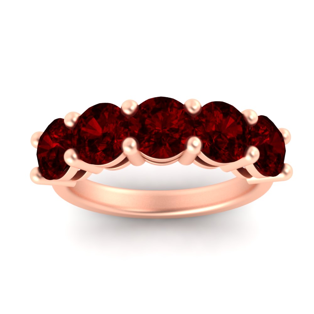 4-carat-round-ruby-colored-anniversary-wedding-band-in-rose-gold-FDENS141ROBGRUDRANGLE5-4.00CT-NL-RG-GS