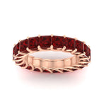 Load image into Gallery viewer, 4 Carat Anniversary Band Princess Cut For Her
